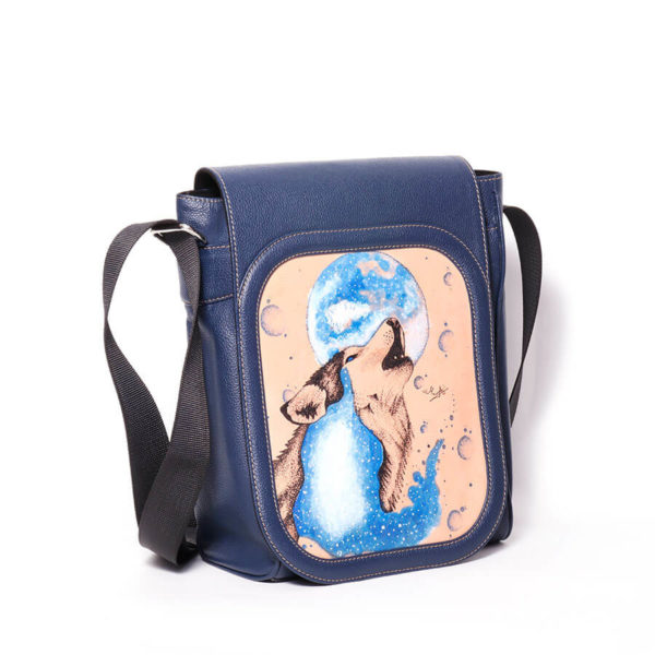 Prisonart Tattootasche Badger Sidebag Crossbag Wolf