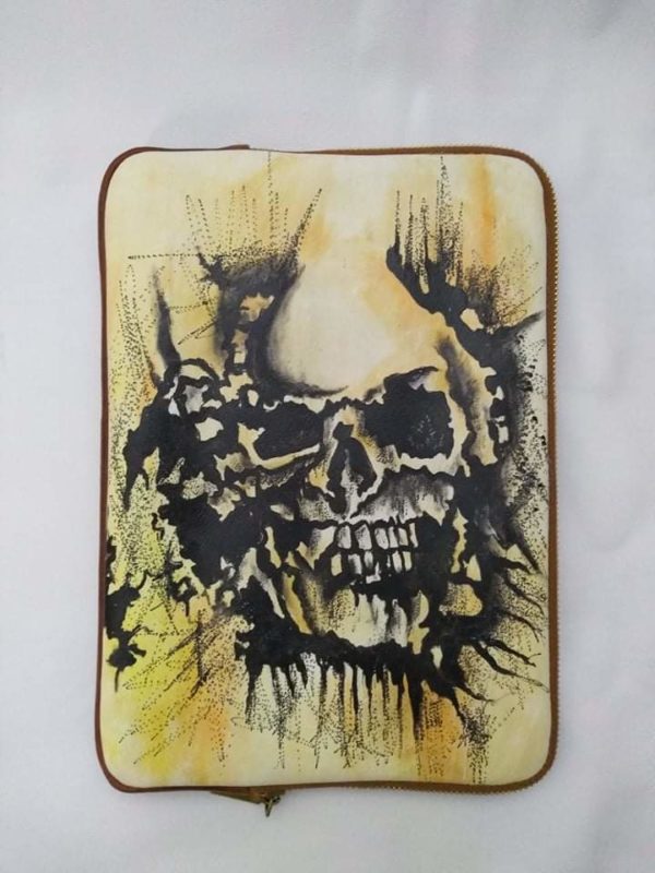 Tablethülle 10,4Zoll Calavera marron