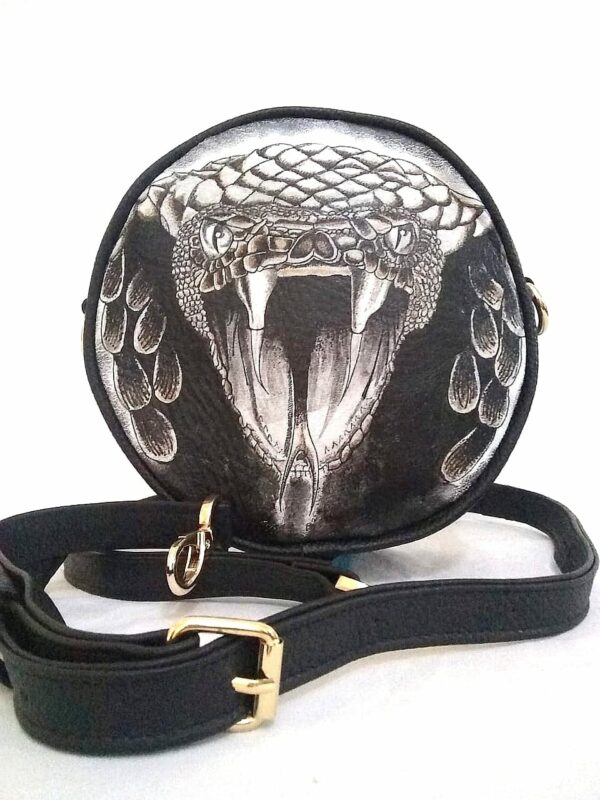 Round bag Vesta Snake