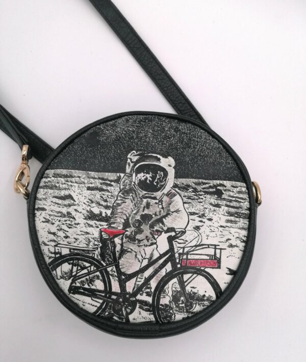 runde Tasche Vesta man in the moon